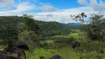 <p>View from a hilltop right next to the Rockview Lodge in Annai.</p>